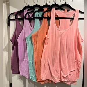 Mossimo Supply Co. Women's Tank Top Set- Peach, Orange, Mint, Purple, Lavender
